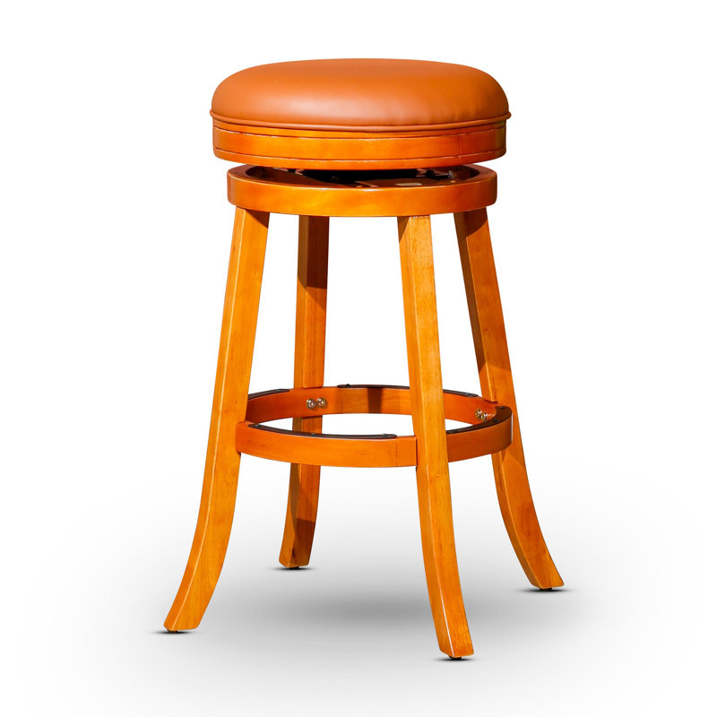 Tabouret Keisha, Brun, Brun naturel, Tabouret de bar (siège d'une hauteur de 30 po)