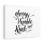 Always Be Humble - Wrapped Canvas Print-163807434