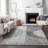 Premium Machine Washable Prisco Charcoal Rug-573950077
