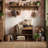 Storage Bench With PU Leather Seat Cushion | Hidden Top Compartment & 2 Open Shoe Shelves-1689294169
