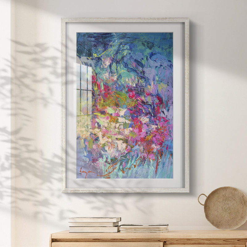 Forevermore  I -Framed Print, 28.5" H x 20.5" W, White