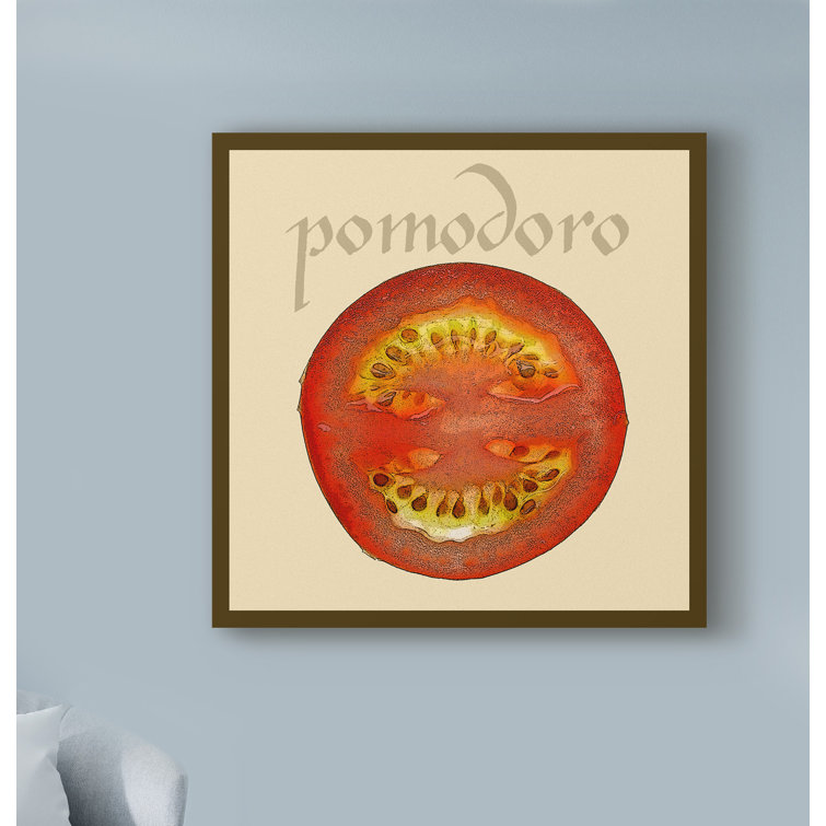 Italian Vegetable II On Canvas by Vision Studio