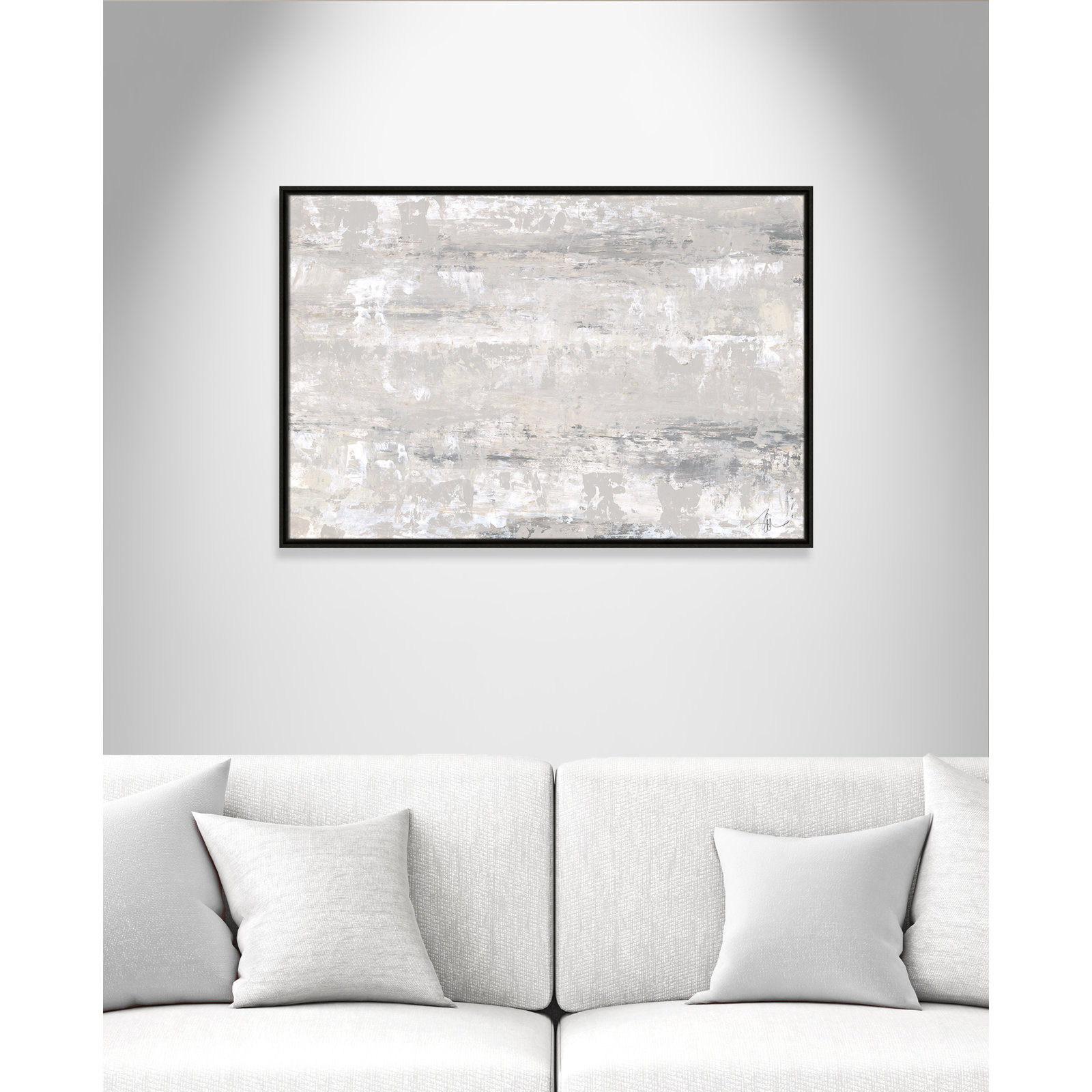 Desert Winds by Filippo Ioco - Print, 25.5" H x 37.5" W x 2" D, Espresso Framed Canvas