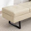 Banc de rangement rembourré en similicuir Charice-132539110