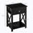 Marhill End Table Nightstand with Storage Drawer, Open Shelf-101241827