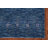 Blue Handmade Gabbeh Indian Runner Rug