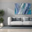 «Merging Rivers» par Albena Hristova, art mural sur toile-380207494
