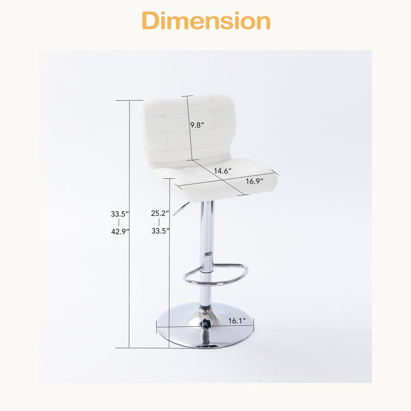 Ensemble de 2 tabourets de bar Modern