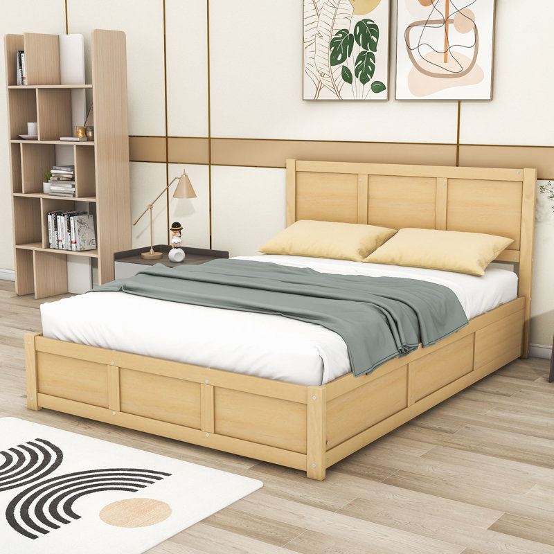 Lit plateforme avec rangement Bloomie, Complète