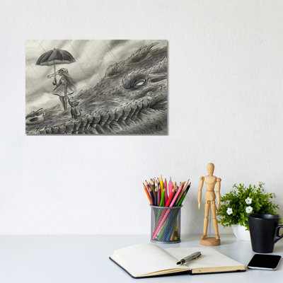 Spirit Animals - Croc by Martin Hsu - Print on Canvas