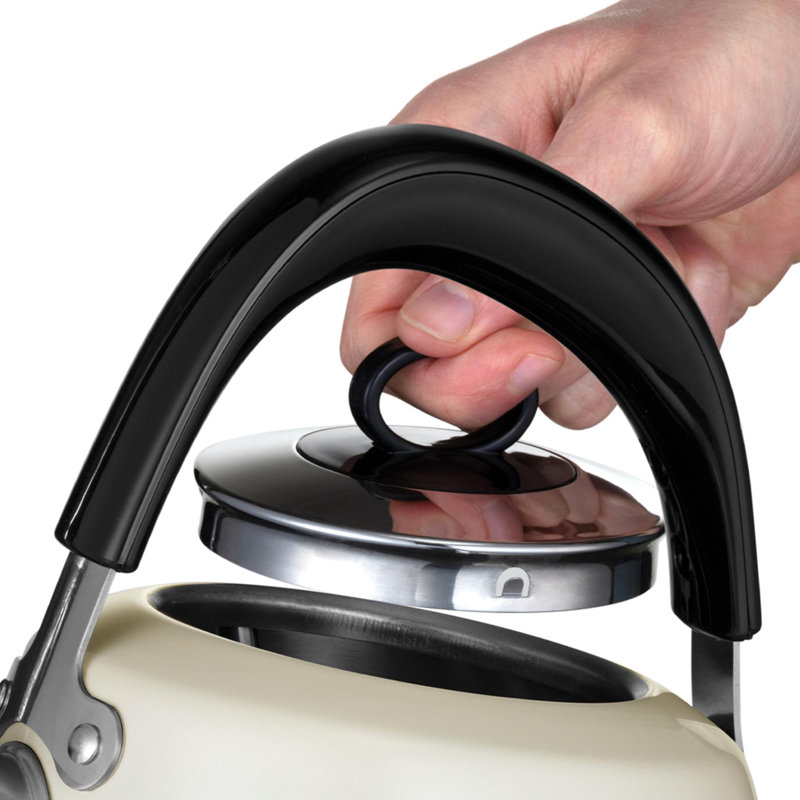 Russell Hobbs Stylevia Kettle Sage , Cream