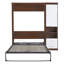 Lit escamotable double pleine grandeur avec armoire