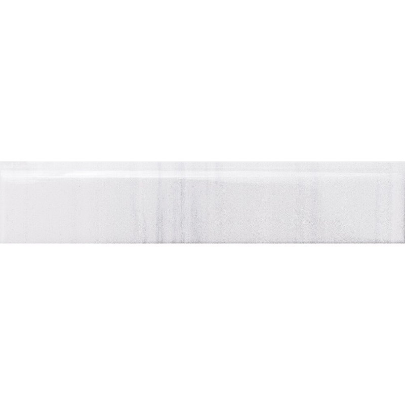 Soho 10'' L x 2'' W Ceramic Bullnose Tile Trim, Blanco