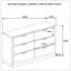 Commode 6 tiroirs Sophia-2028548590
