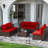 6 - Person Outdoor Seating Group With Cushions-1654438905