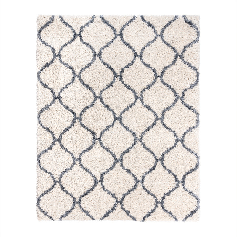 Tapis à poil long en polypropylène à poils longs Mosman, Rectangle 6 pi 6 po x 9 pi 6 po