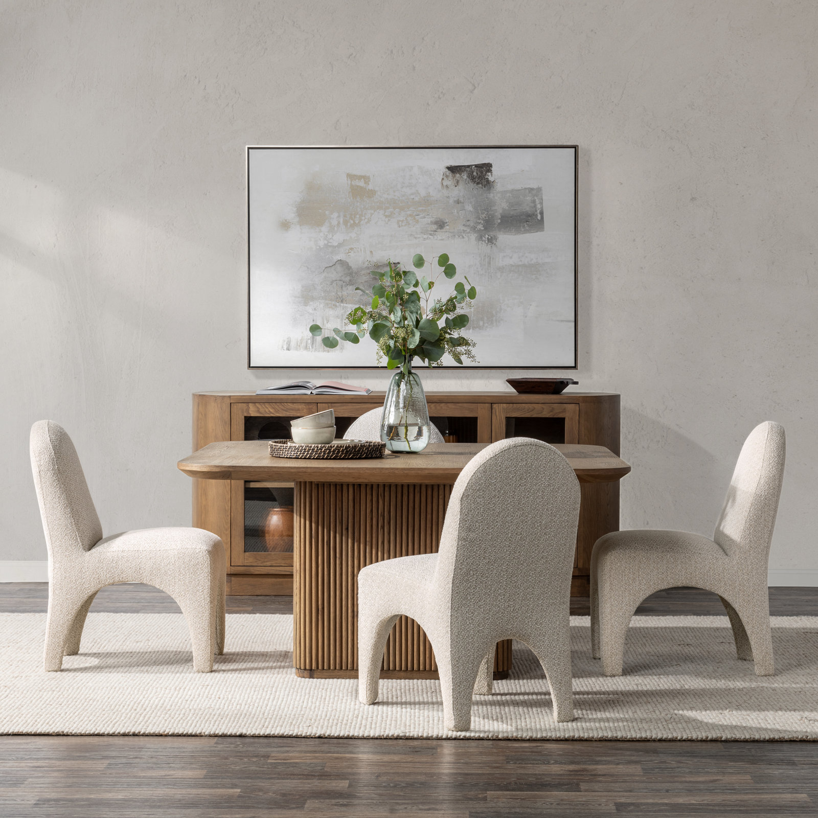 Vander 60" Dining Table, Tawny Brown