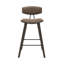 36 po Whiddon Tabouret de bar en bois brun foncé H-125262768-125262772