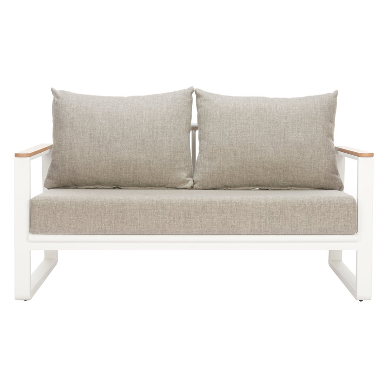 Sofa Taupe & White