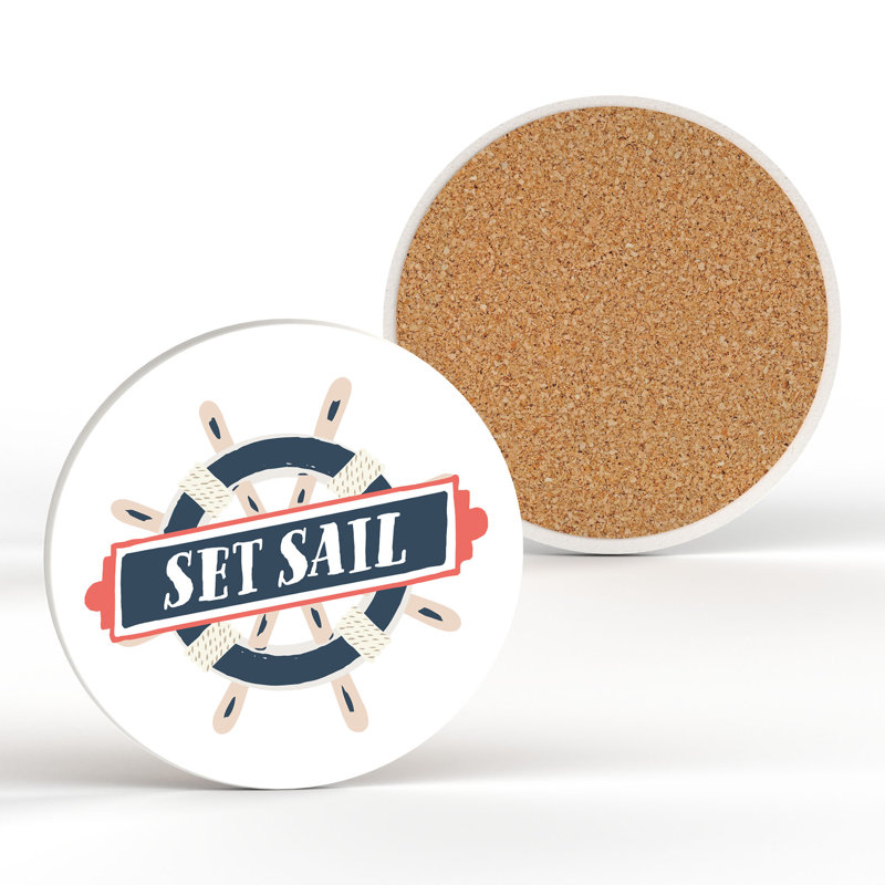 Ceramic Round 1 Piece Coaster