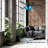 42"W Valencia LED Indoor Hand-Cut Glass Ceiling Fan With Remote Control-1934647395