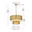 Lustre Lenora 24 pouces-1104792896