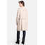 Peignoir luxueux à motif léopard avec ceinture à poches avant - Beige-636718459
