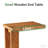 C-Shaped Bedside Nightstand,End Table,Side Table