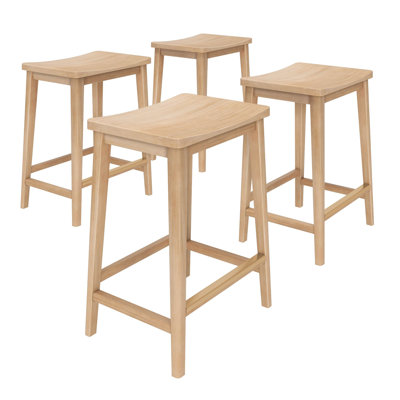 Smythe Solid Wood 24 inch Counter Stool