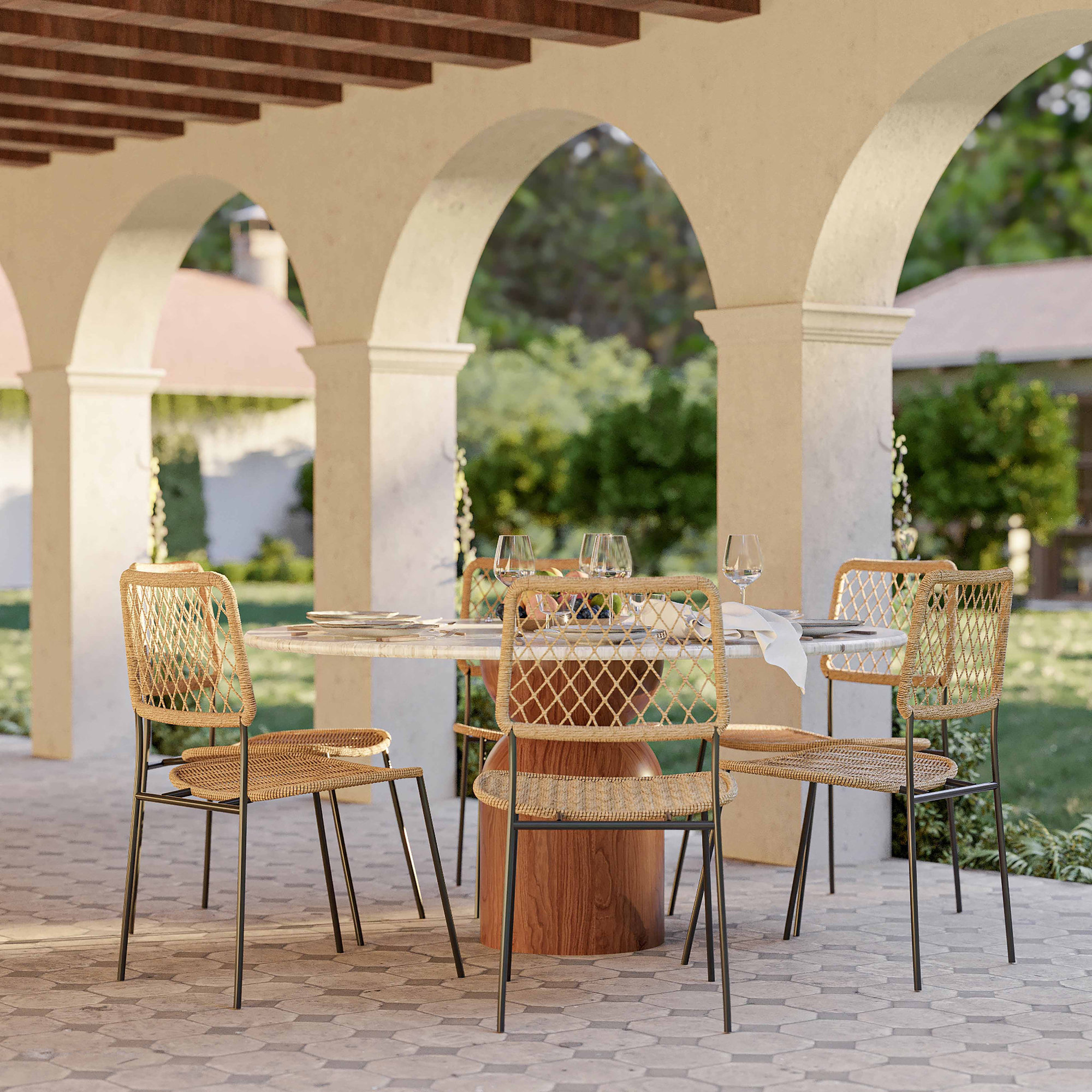 Dulcia Outdoor Dining Table