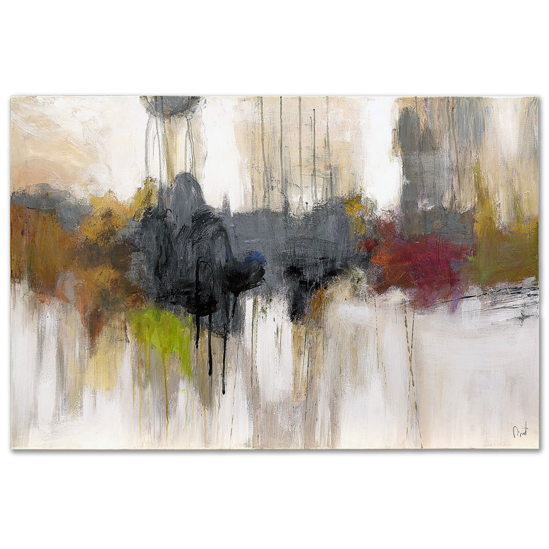 Abstraction - Wrapped Canvas Painting