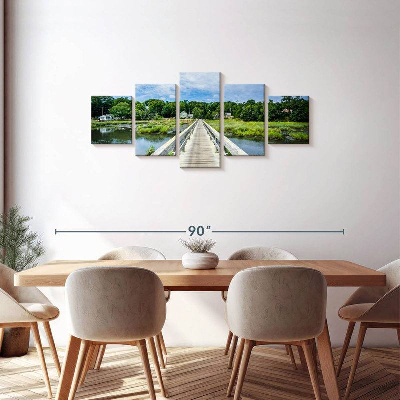 Uncle Tim's Bridge, 30" H x 68" W