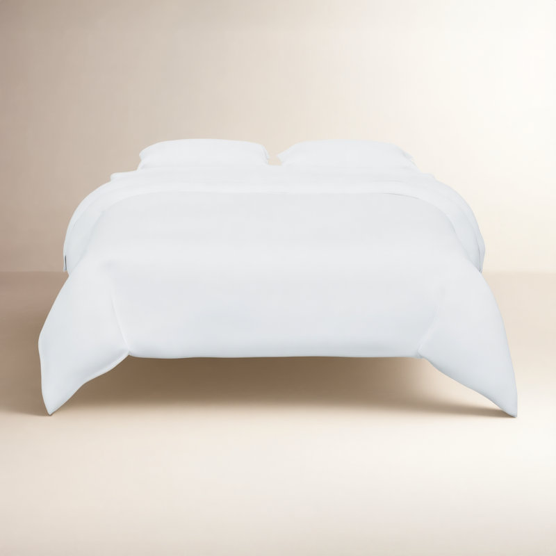 Atoll Upholstered Standard Bed, Classic Snow Boucle, Queen