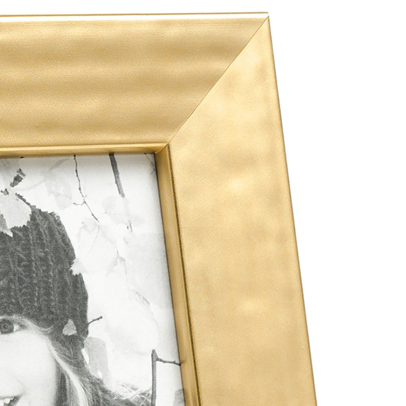 Cadre photo simple en bois, Doré, 8" x 10"
