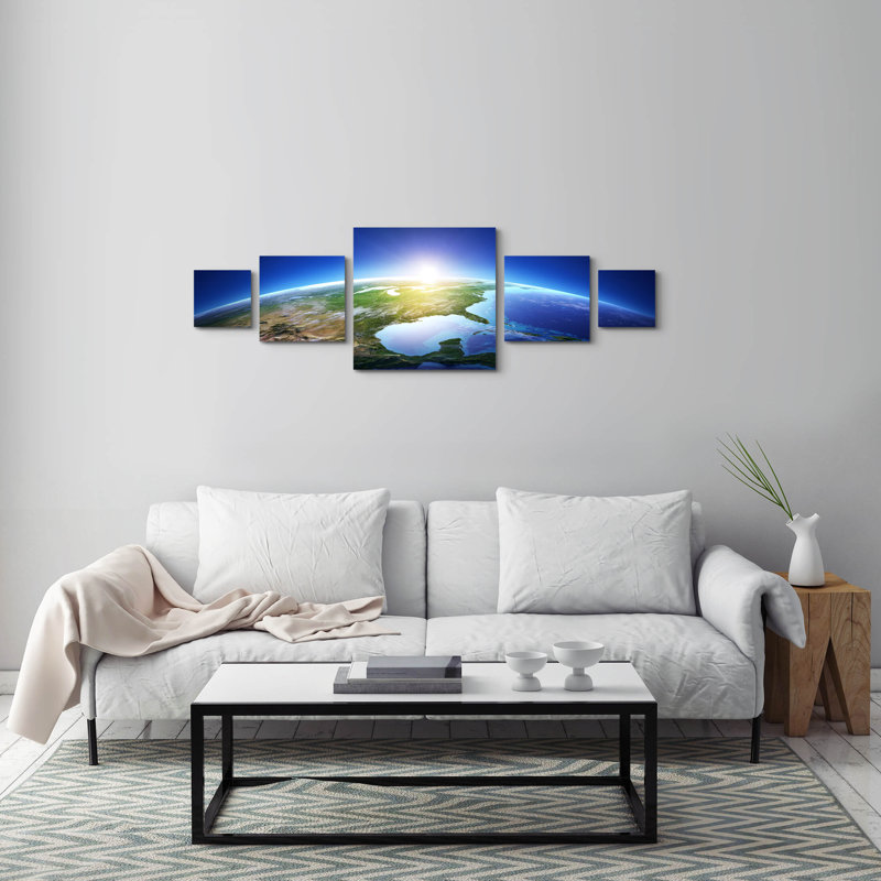 5 Piece Wrapped Canvas Print