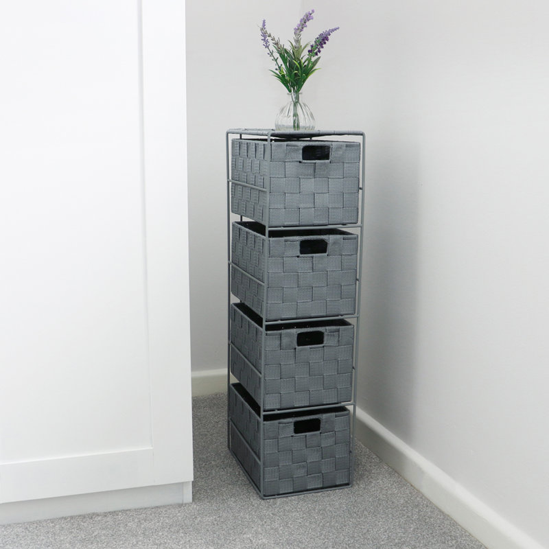 JVL Fabric Decorative Bin