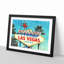 The Welcome to Las Vegas Sign - Picture Frame Painting Print-56734164-56734173