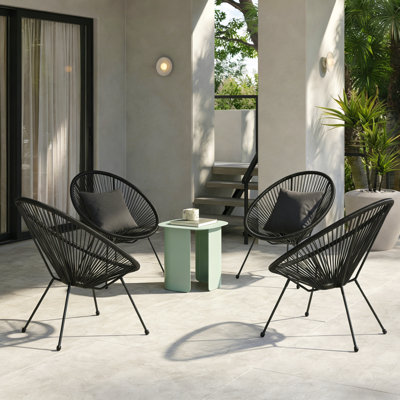 Englewood Wicker Outdoor Lounge Chair