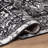 Black Ivory Vintage Medallion Area Rug-448785530