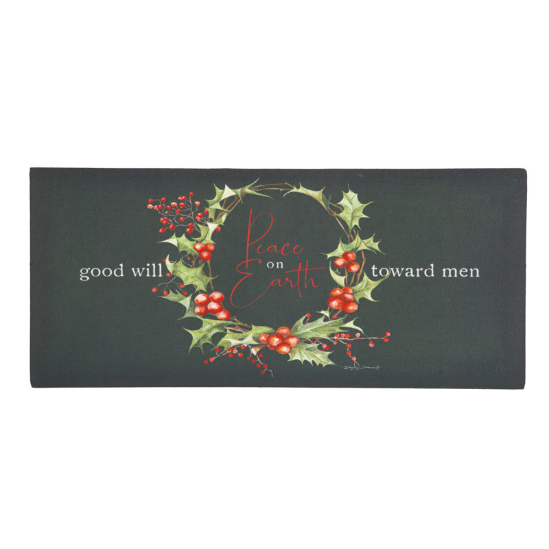 Tapis de paix Peace on Earth Sassafras