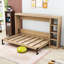 Lit escamotable en bois avec bibliothèque-1223516959-1223516953