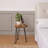 Estrellas Solid Wood Top End Table