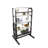 Solid Wood Convertible Table Shelf, Home Enchantment, White Multifunctional Shelf Table, ,