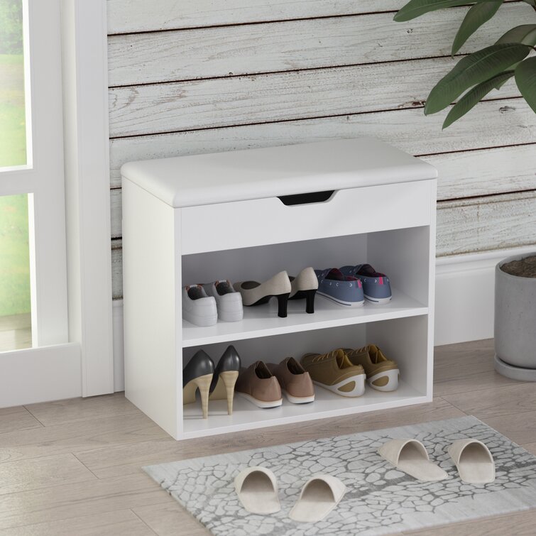 6 Pair Shoe Storage Bench Latitude Run