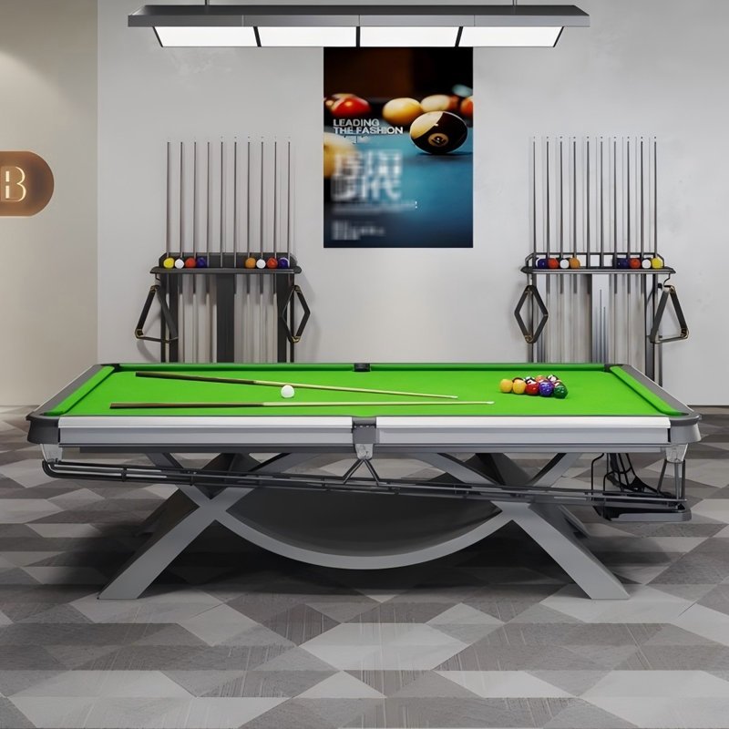 Custom standard Solid Wood 9'Pool Table