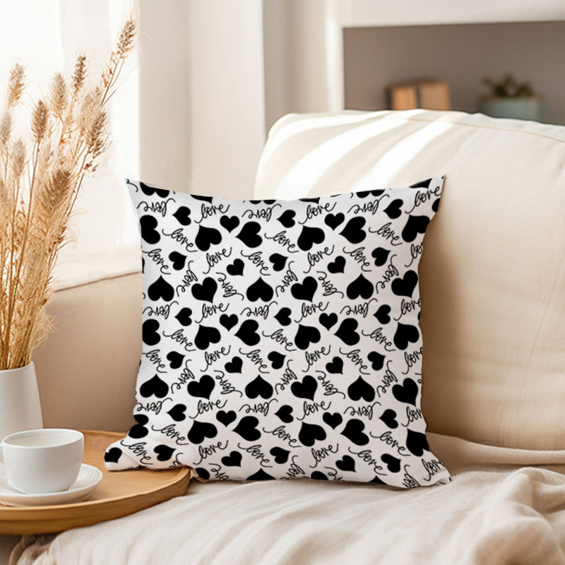 Symbols Hearts Pattern VIII Modern