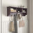 Jacquille Wall Mounted Entryway Coat Rack with 4 Dual Hooks | Wooden Storage Shelf for Entryways & Living Rooms, Space-Saving Design-933961980