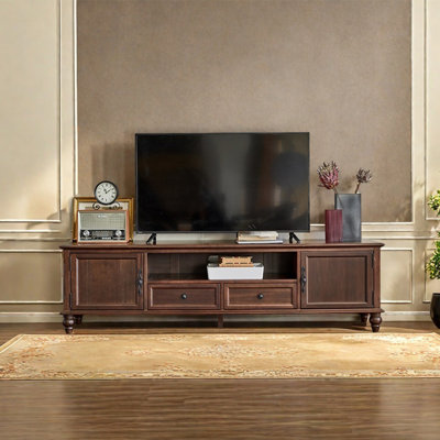 Simple furniture solid wood TV cabinet