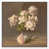 White Floater Framed
