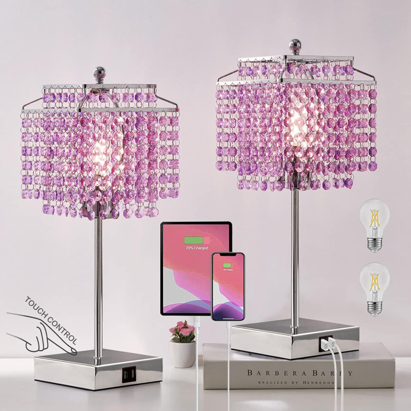 Lampe de fantaisie en métal USB